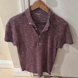 Bonobos Men's Purple Polo Shirt